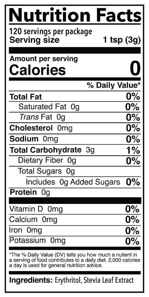 Nutrition Facts